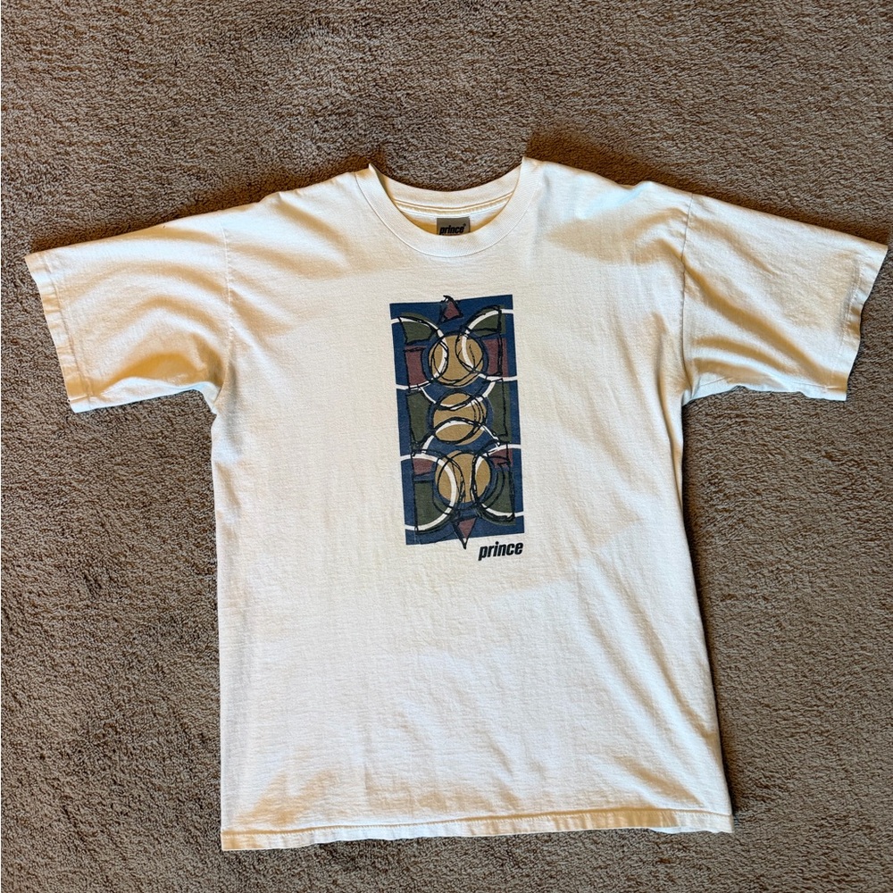 Vintage Prince Sportswear Tee in Cream